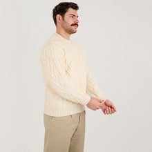 Load image into Gallery viewer, Men&#39;s Traditional Irish Aran Sweater

