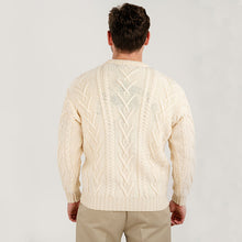 Load image into Gallery viewer, Men&#39;s Traditional Irish Aran Sweater
