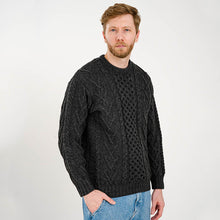 Load image into Gallery viewer, Men&#39;s Traditional Irish Aran Sweater

