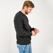 Load image into Gallery viewer, Men&#39;s Traditional Irish Aran Sweater
