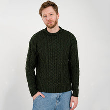 Load image into Gallery viewer, Men&#39;s Traditional Irish Aran Sweater
