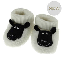 Load image into Gallery viewer, Happy Sheeps Baby Booties
