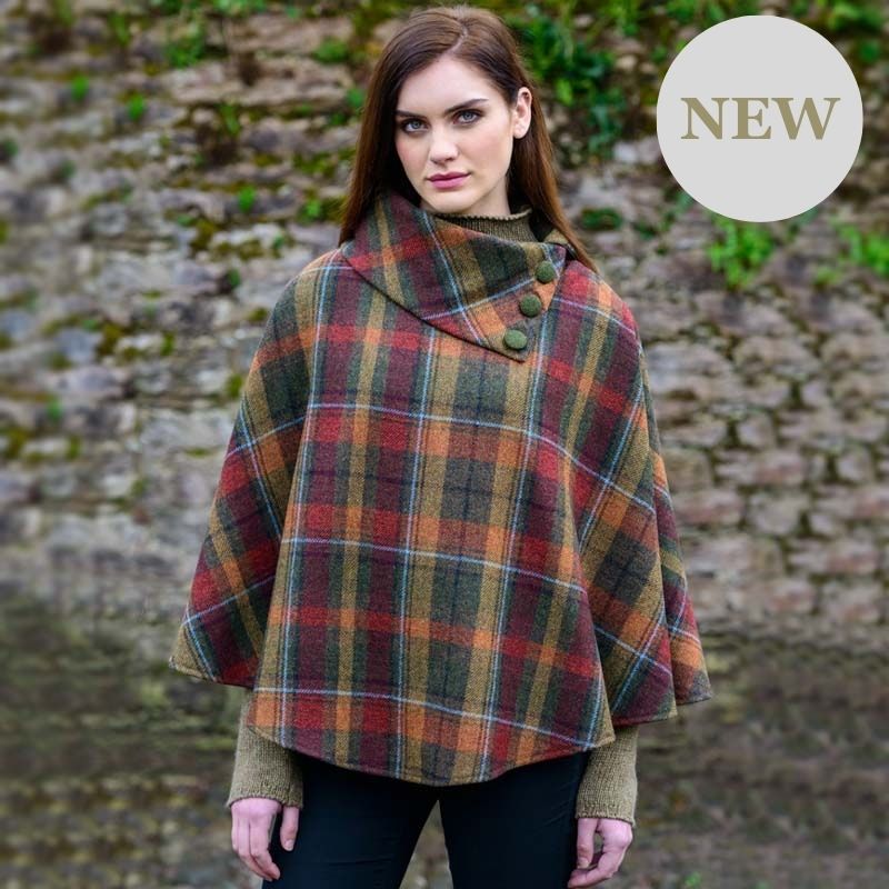 Women's Irish Rusty Tweed Pocnho