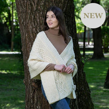 Load image into Gallery viewer, Irish Wool Knit Shawl

