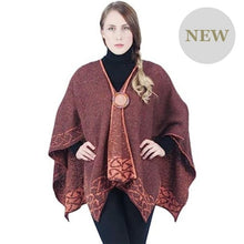 Load image into Gallery viewer, Celtic Knot Irish Knit Wrap
