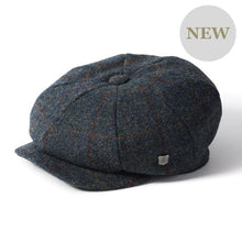 Load image into Gallery viewer, Harris Tweed Ireland Newsboy Flat Cap
