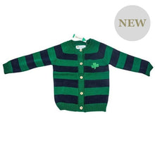 Load image into Gallery viewer, Irish Shamrock Kids Cardigan
