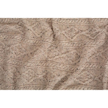 Load image into Gallery viewer, Irish Diamond Knit Merino Wool Throw
