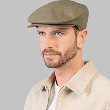 Load image into Gallery viewer, Hanna Hats Men&#39;s Irish Linen Flat Cap
