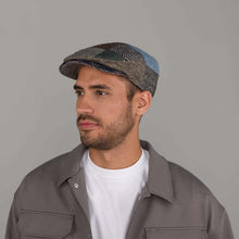 Load image into Gallery viewer, Men&#39;s Hanna Hats Patchwork Tweed Cap
