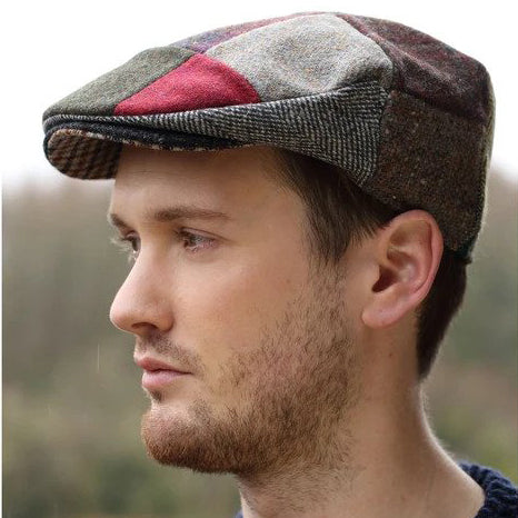 Hanna Hats Men's Hanna Hats Patchwork 77B1 TaraIrishClothing.com