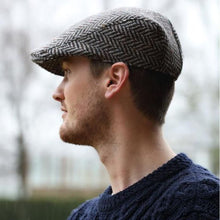 Load image into Gallery viewer, Hanna Hat Herringbone Vintage 77B2513 TaraIrishClothing.com
