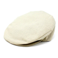 Load image into Gallery viewer, Hanna Hats Hanna Hats Linen Men&#39;s Cap 77B2 Sand TaraIrishClothing.com
