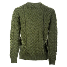 Load image into Gallery viewer, Carraig Donn Ladies Merino Lumber Jacket Green Back TaraIrishClothing.com
