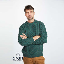Load image into Gallery viewer, Heavyweight Traditional Aran Sweater
