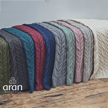 Load image into Gallery viewer, Irish Merino Wool Blanket Color Swatches Tara
