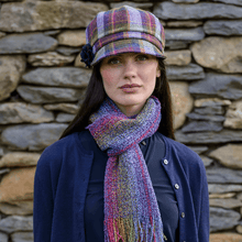 Load image into Gallery viewer, Irish Wool Cashmere Skellig Scarf Full View-Tara Irish Clothing
