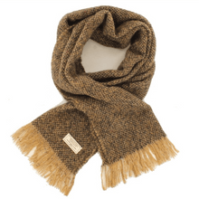 Load image into Gallery viewer, Islander Alpaca Irish Scarf Full View Tara Irish Clothing
