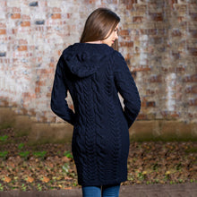 Load image into Gallery viewer, SAOL Zipper Hand Knit Cardigan ML110104 back tarairishclothing.com
