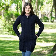 Load image into Gallery viewer, SAOL Zipper Hand Knit Cardigan ML110104 tarairishclothing.com
