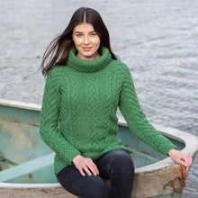 Load image into Gallery viewer, SAOL Traditional Ladies Aran Sweater ML117-105 tarairishclothing.com
