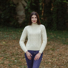 Load image into Gallery viewer, Irish Turtleneck Women&#39;s Sweater
