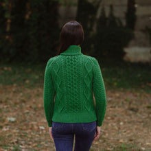 Load image into Gallery viewer, Irish Turtleneck Women&#39;s Sweater
