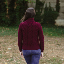 Load image into Gallery viewer, Irish Turtleneck Women&#39;s Sweater
