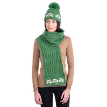 Load image into Gallery viewer, SAOL Hand Knit Patchwork Scarf ML251 TaraIrishClothing.com
