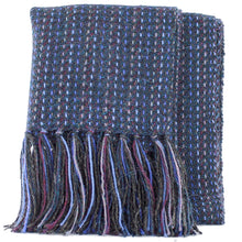 Load image into Gallery viewer, Mucros Weavers Light Blue Hand Knit Irish Scarf MWA95 TaraIrishClothing.com
