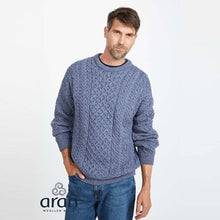 Load image into Gallery viewer, Heavyweight Traditional Aran Sweater

