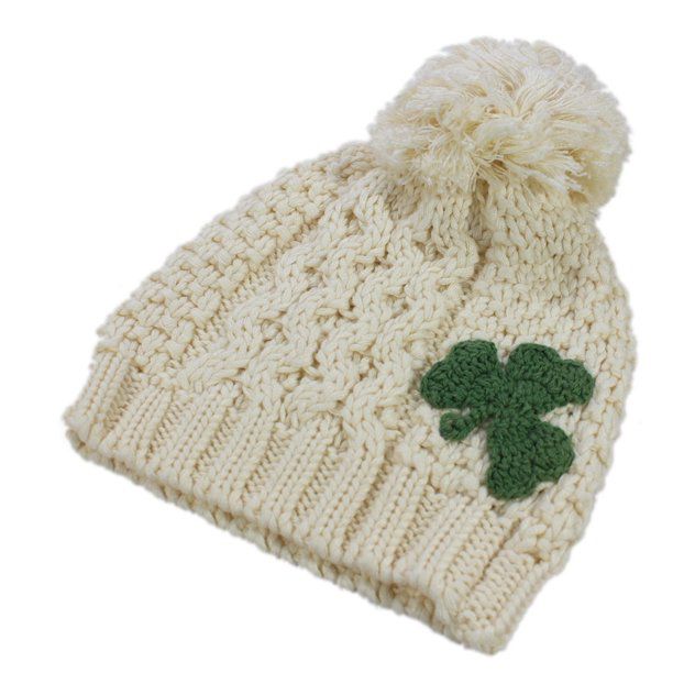 Patrick Francis Hand Knit Childs Irish Aran Ski Hat PF7319 TaraIrishClothing.com