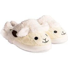 Load image into Gallery viewer, Sheep Knit Aran Slippers
