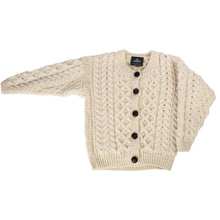 Load image into Gallery viewer, Aran Woollen Mills Childrens Merino Aran Hoodie A760 TaraIrishClothing.com
