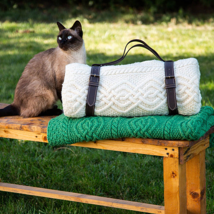 Picnic Aran Throw Tara Irish Clothing