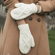 Load image into Gallery viewer, Aran Woollen Mills Hand Knit Mittens S171669 TaraIrishClothing.com
